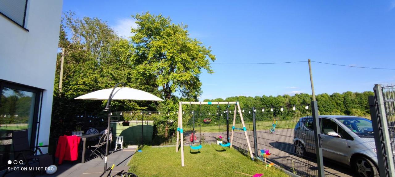 Neue Doppelhaushaelfte Mit Terrasse, Balkon Und Garten Remscheid Exteriör bild